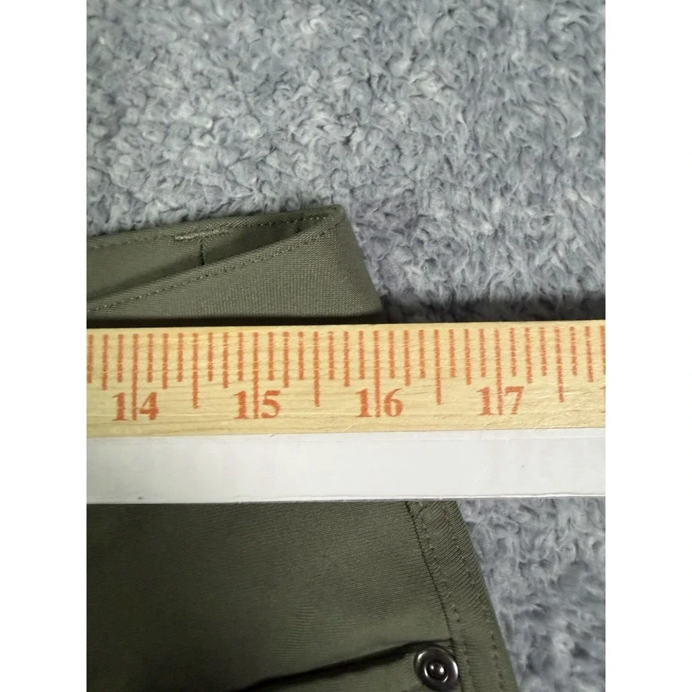 Lululemon ABC Slim-Fit 5-Pocket Warpstreme Pants Stretch Army Green Size 32x30
